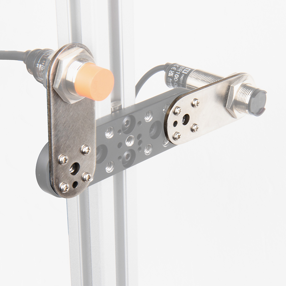 SensorHolder M18 sensor mount on an indexed rosette